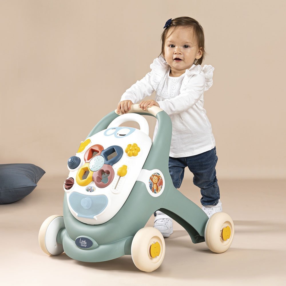 SMOBY Premergator Trotty Walker 3 in 1 verde
