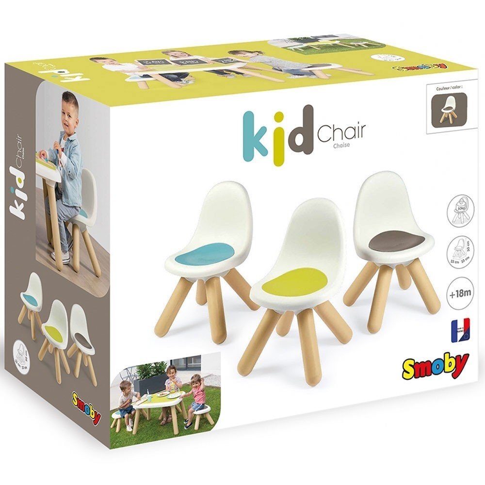 SMOBY Scaunel cu spatar pentru copii gri