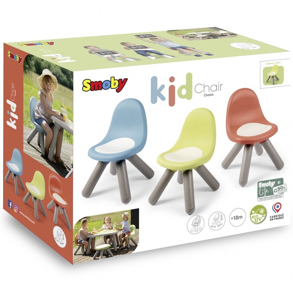 SMOBY Scaunel cu spatar pentru copii Life verde