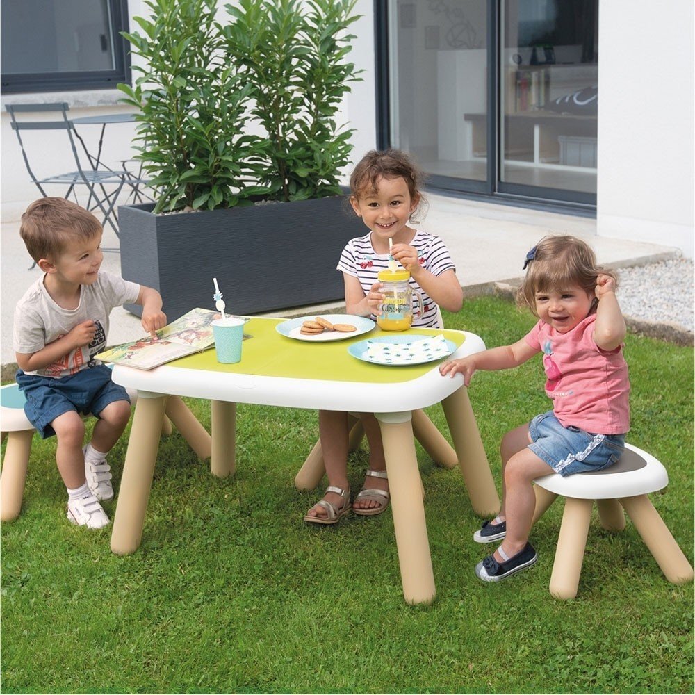 SMOBY Scaunel cu spatar pentru copii verde