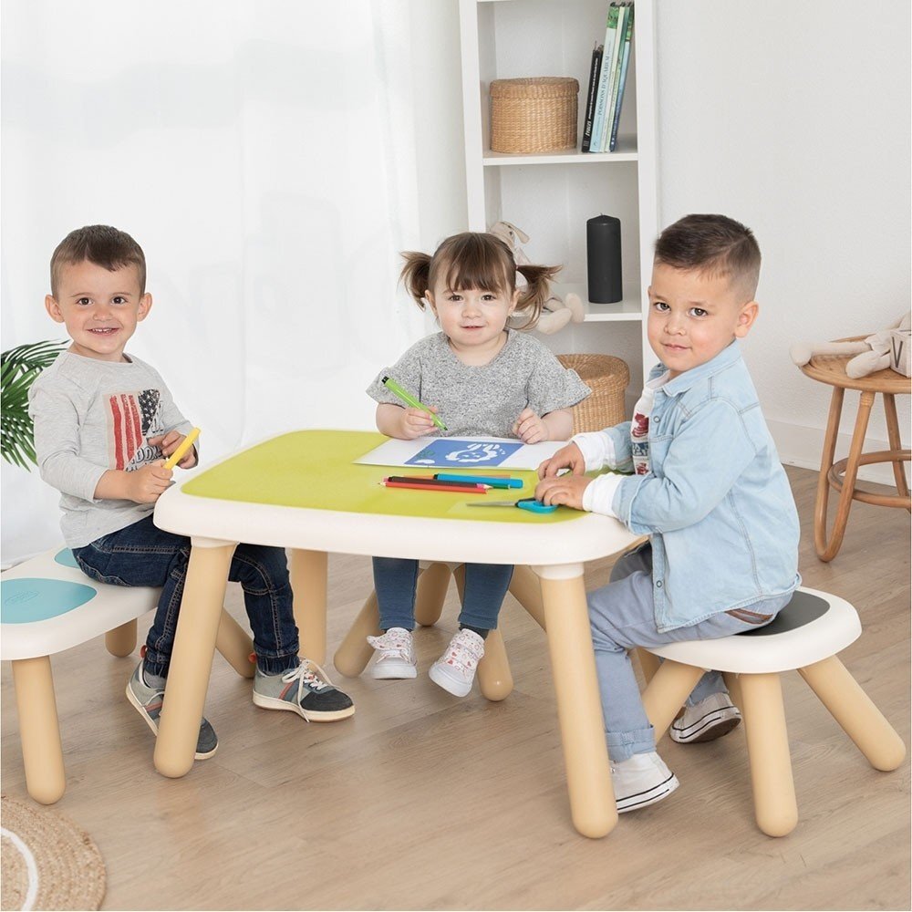 SMOBY Scaunel cu spatar pentru copii verde