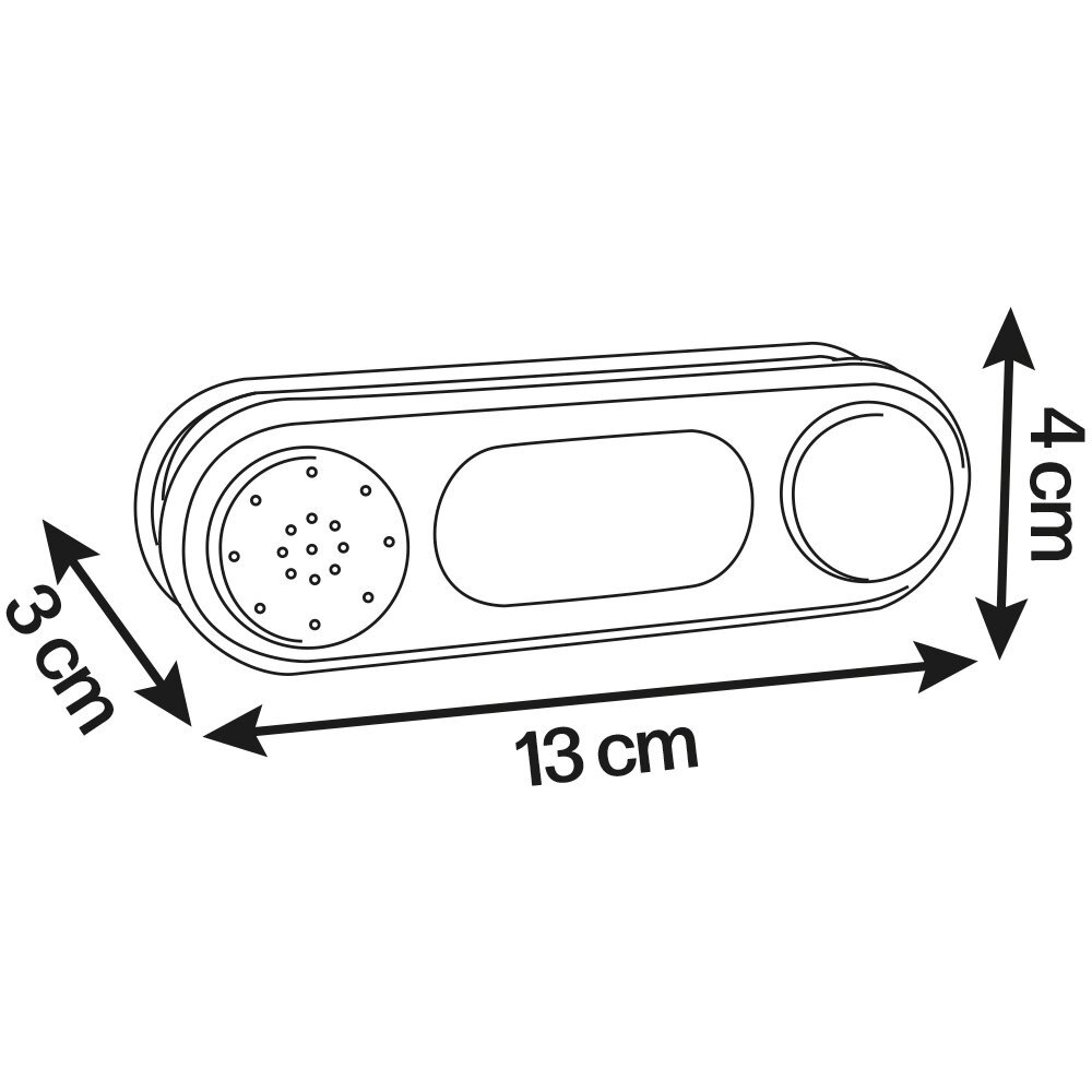 SMOBY Sonerie electronica pentru casuta copii Doorbell gri