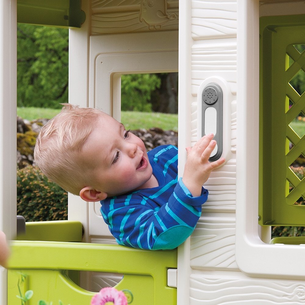 SMOBY Sonerie electronica pentru casuta copii Doorbell gri