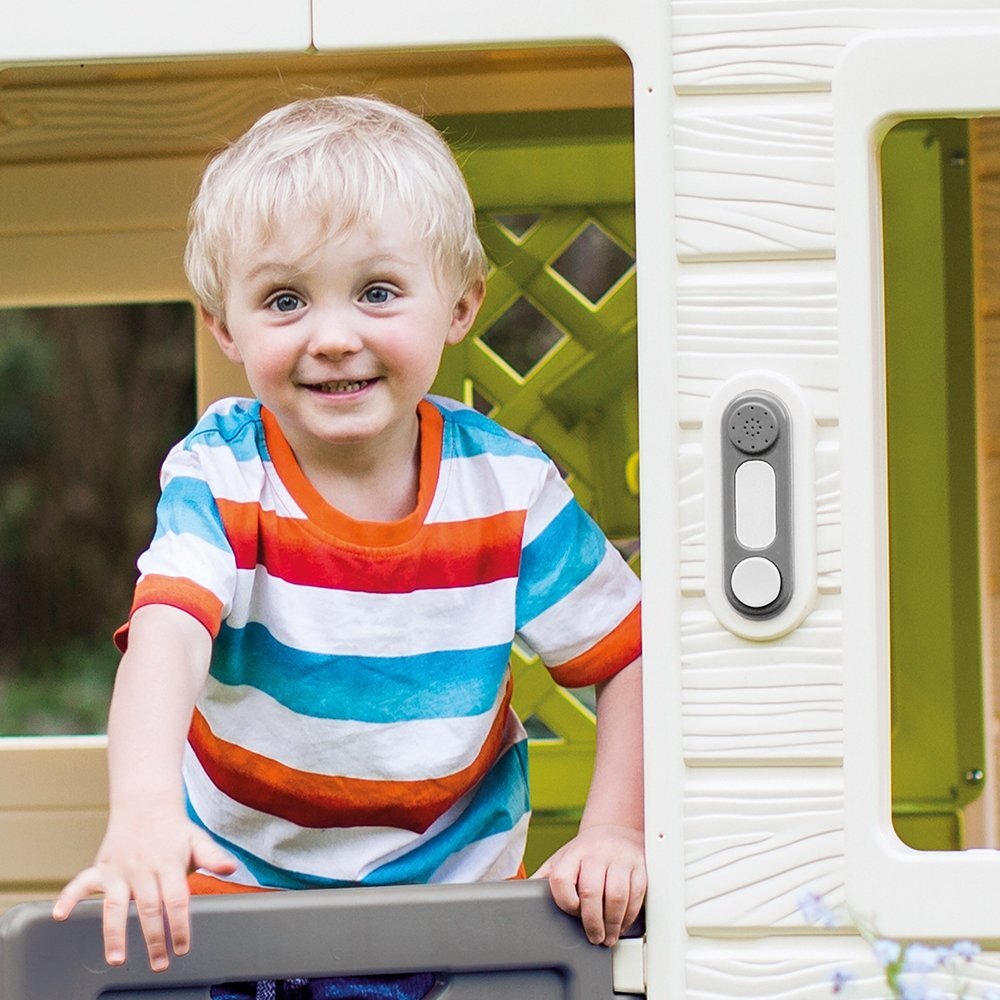 SMOBY Sonerie electronica pentru casuta copii Doorbell gri