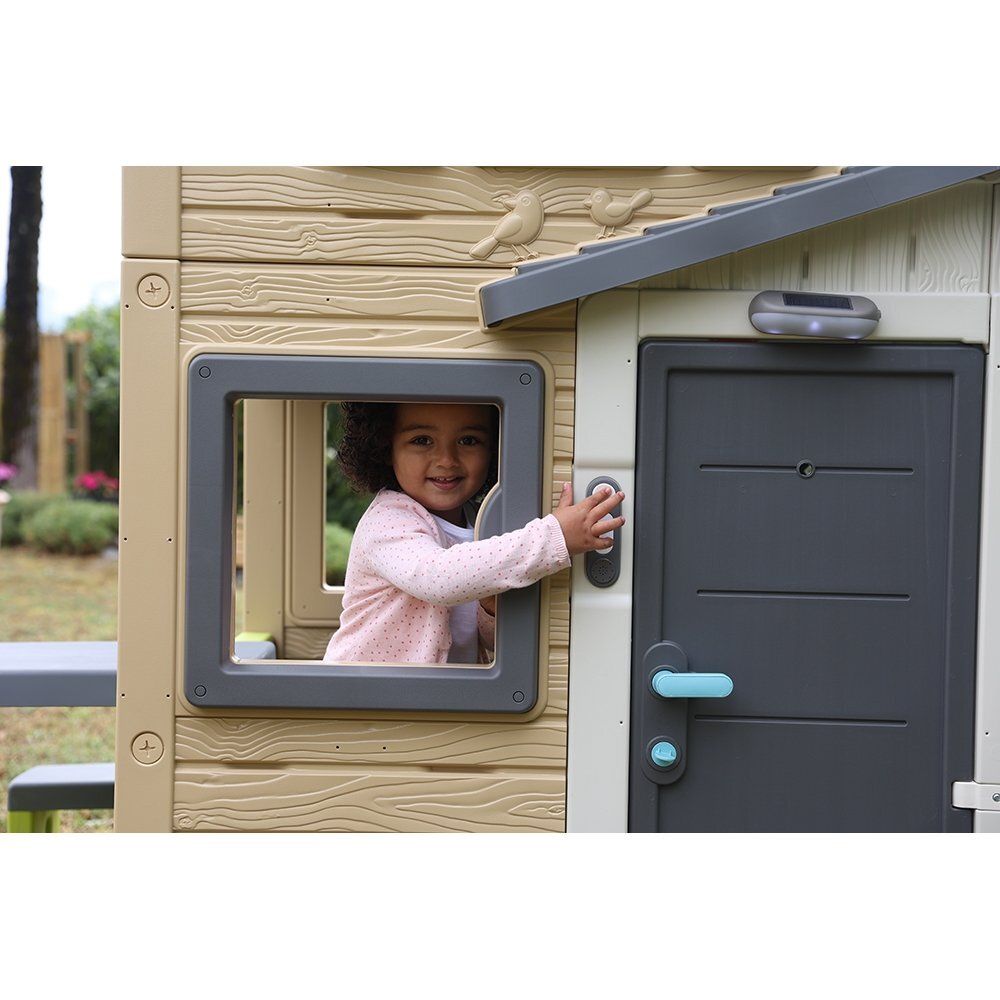 SMOBY Sonerie electronica pentru casuta copii Doorbell gri
