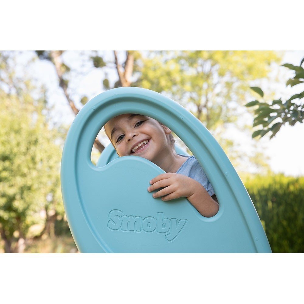 SMOBY Tobogan Super Megagliss 2 in 1 verde cu albastru