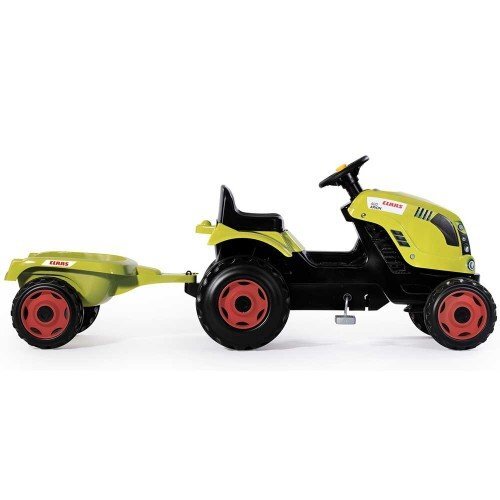 SMOBY Tractor cu pedale si remorca Claas Farmer XL