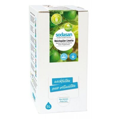 SODASAN Balsam bio pentru rufe cu Lime 5L