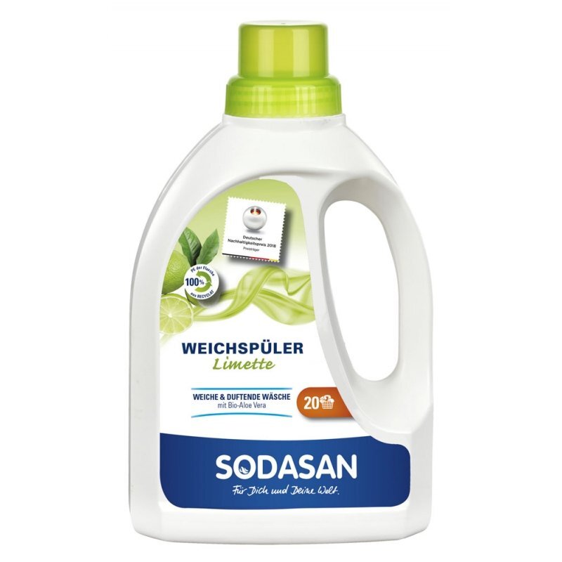 SODASAN Balsam bio pentru rufe cu Lime 750 ml