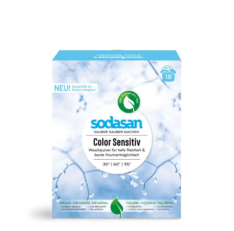 SODASAN Detergent praf bio confort-sensitiv 1010g