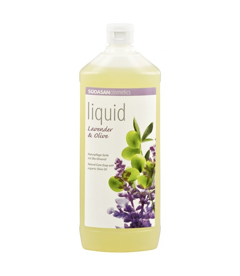 SODASAN Sapun lichid gel de dus bio lavanda masline 1L