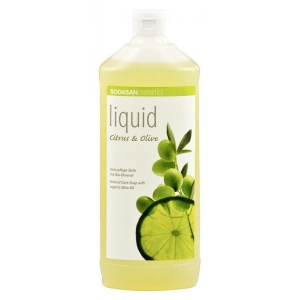 SODASAN Sapun lichidgel de dus ecologic Citrice Masline 1L