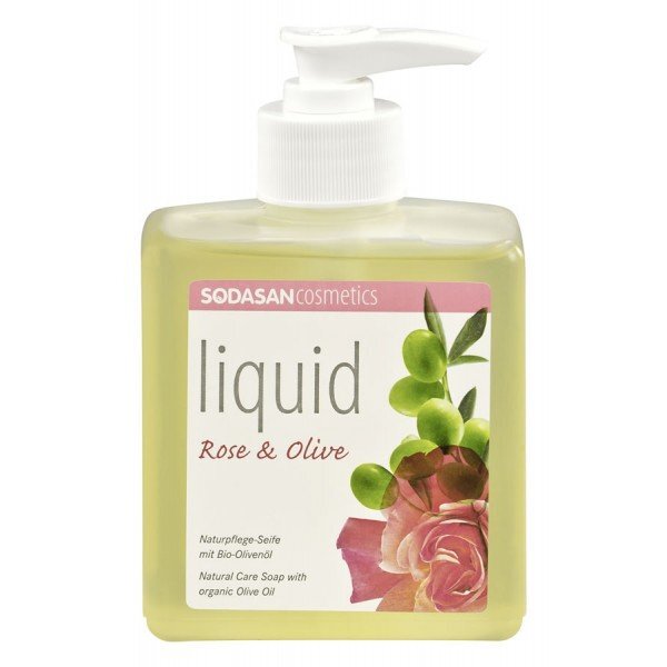 SODASAN Sapun lichidgel de dus ecologic Trandafiri Masline 300ml