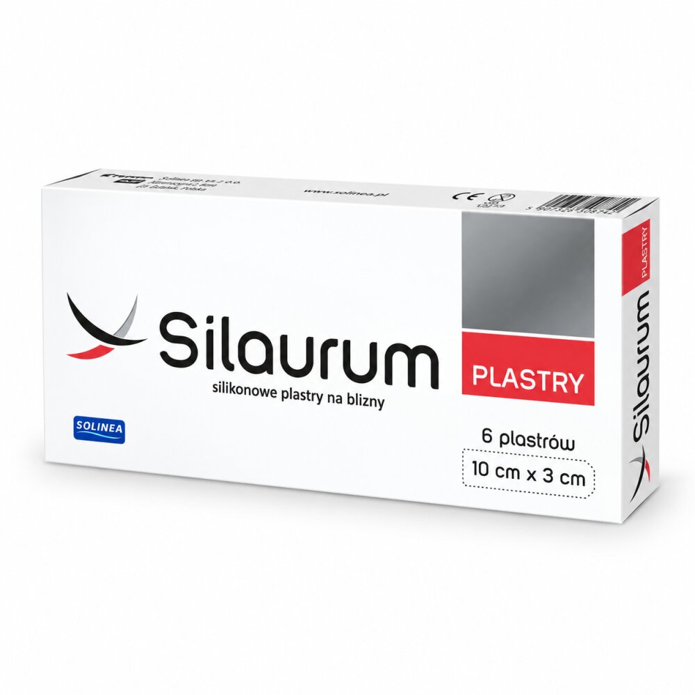 Solinea Plasturi Silaurum dispozitiv medical din silicon pentru cicatrici postoperatorii postacneice posttraumatice si dupa arsuri