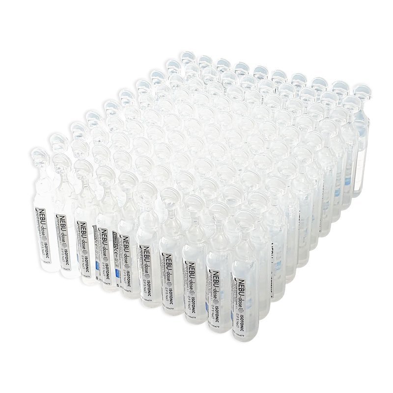 Solinea Ser fiziologic izotonic NEBU-dose concentratie 0.9 100 monodoze x 5 ml