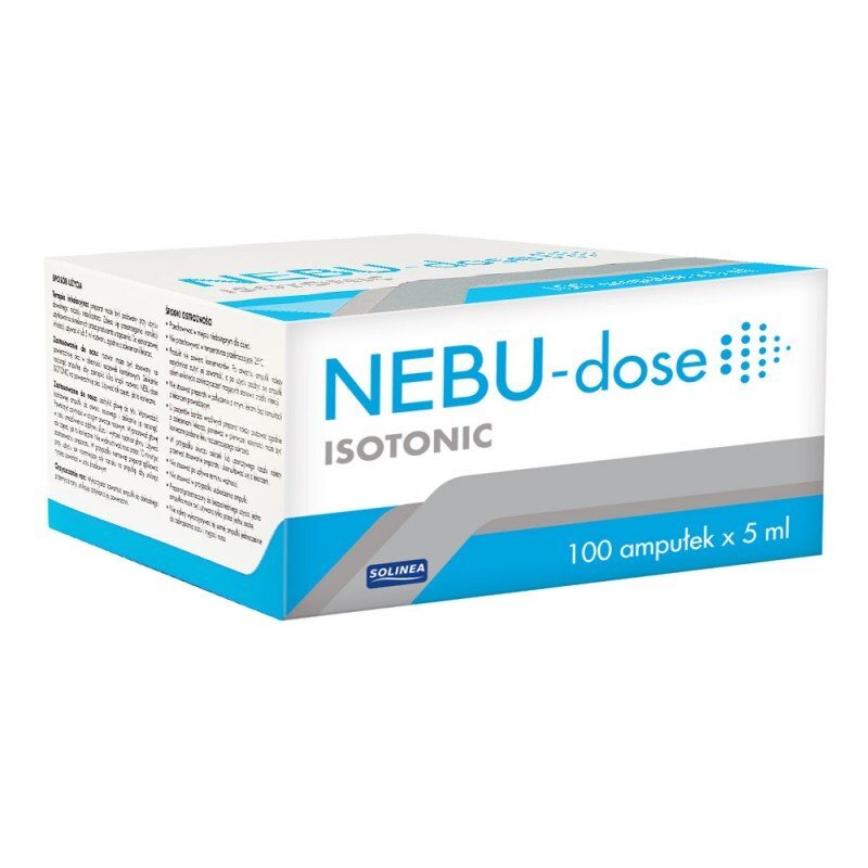Solinea Ser fiziologic izotonic NEBU-dose concentratie 0.9 100 monodoze x 5 ml