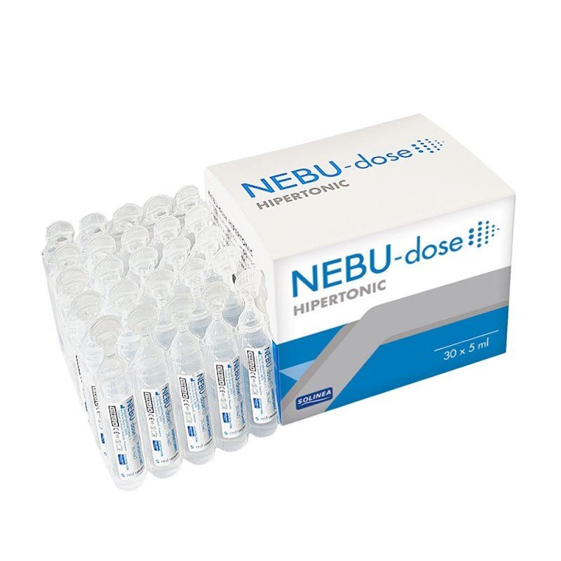 Solinea Solutie salina hipertonica NEBU-dose concentratie 3 30 monodoze x 5 ml