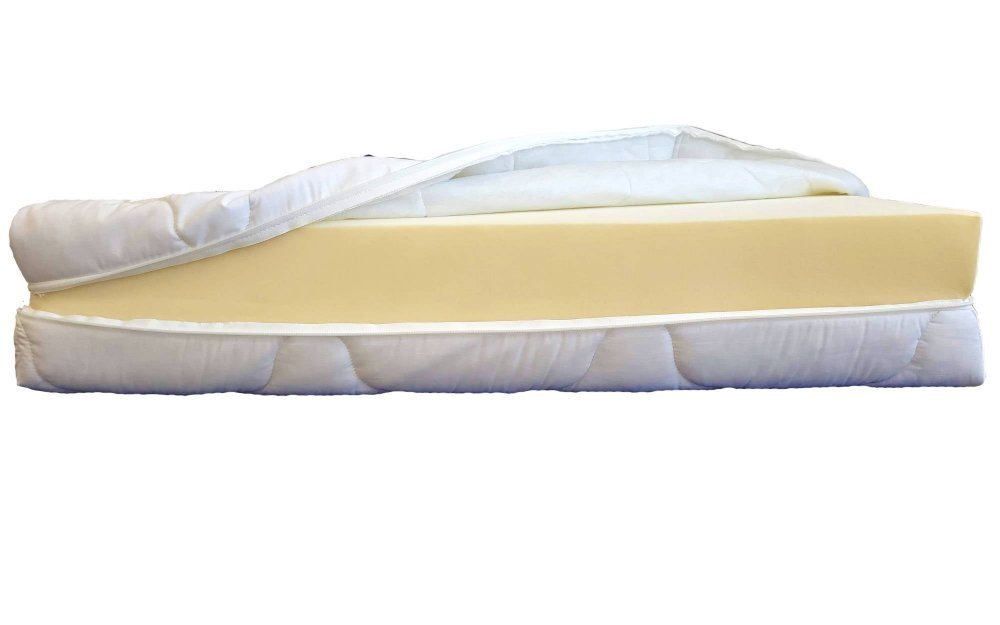 Somnart Husa din bumbac pentru saltea detasabila cu fermoar 160x200x16 cm