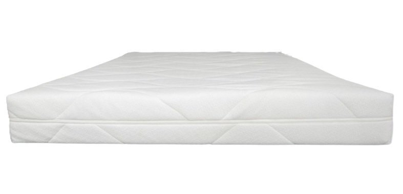 Somnart Husa matlasata pentru saltea 140x190x17 cm cu fermoar Alb