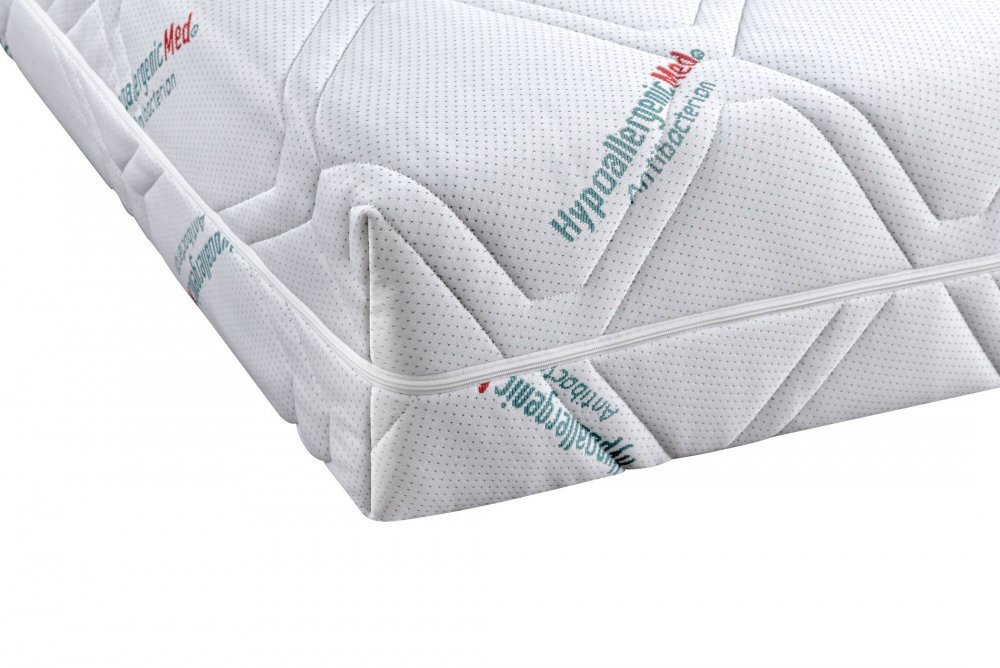 Somnart Husa pentru saltea Hypoallergenicmed antibacteria 160x200x18 cm detasabila cu fermoar