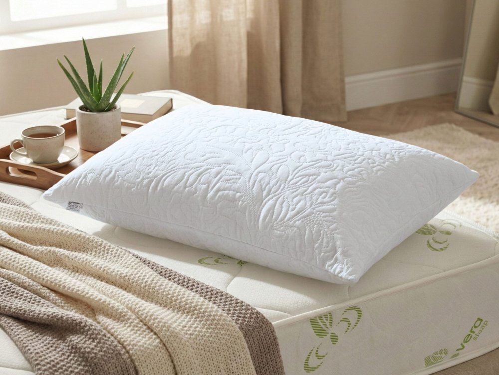 Somnart Perna ajustabila din microfibra Somnia 50x70 cm alb