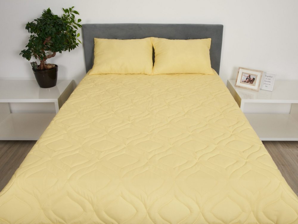 Somnart Perna Belina din microfibra lavabila la masina galben 50 x 70 cm