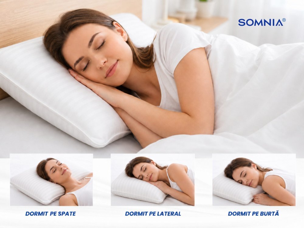 Somnart Perna clasica din nanofibra Somnia Elite Damasc 50 x 70 cm