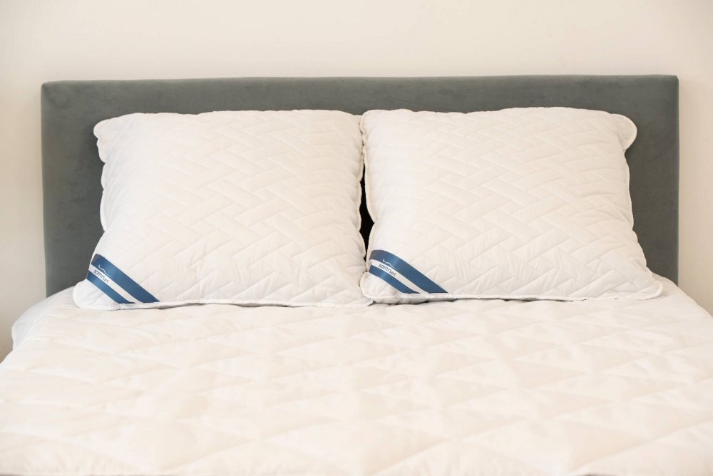 Somnart Pilota de vara Viseo din microfibra alba 150 x 210 cm 200 grmp