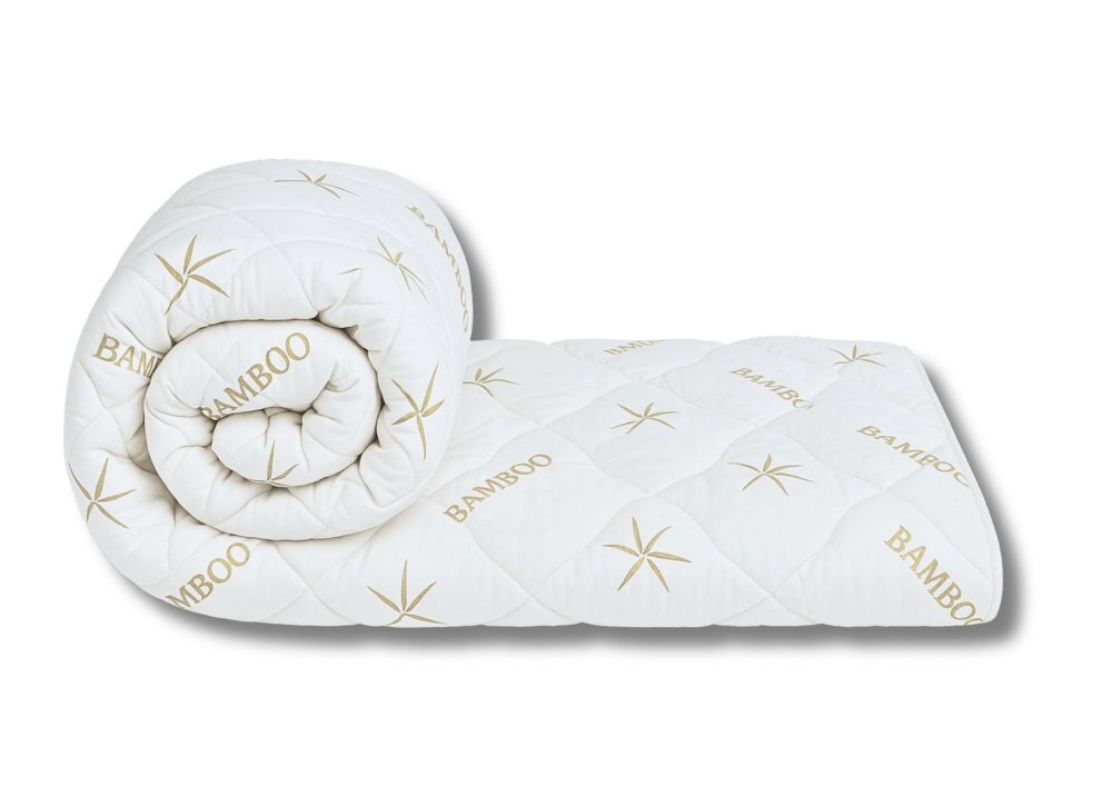 Somnart Pilota matlasata Bambus Confort din microfibra primavara toamna 140 x 200 cm 350 g