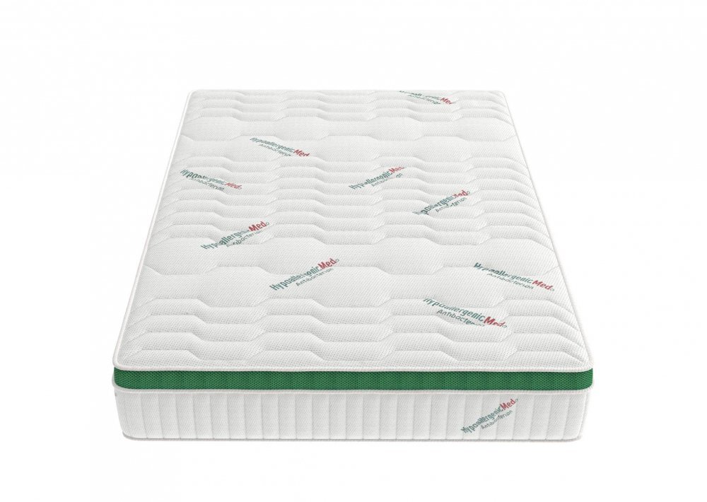 Somnart Saltea cu arcuri HypoallergenicMed Primo Protect 140 x 200 x 23 cm ortopedica cu husa antialergica