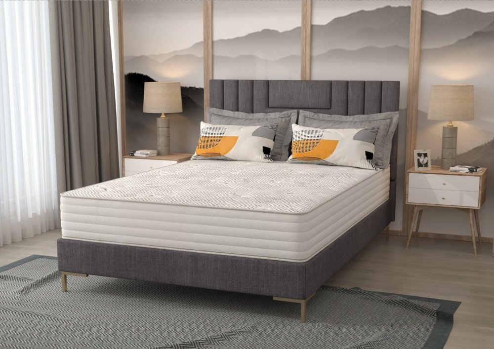 Somnart Saltea cu arcuri Silver Protect 4 hotel 180x200x25 cm ortopedica