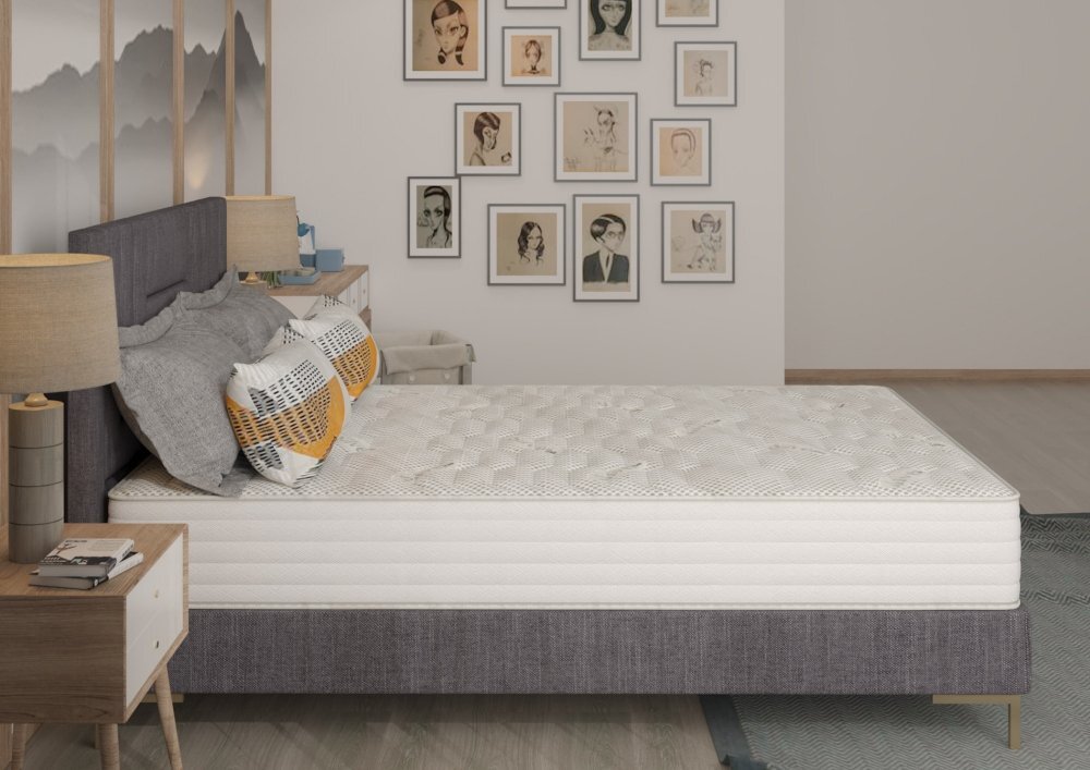 Somnart Saltea cu arcuri Silver Protect 4 hotel 180x200x25 cm ortopedica