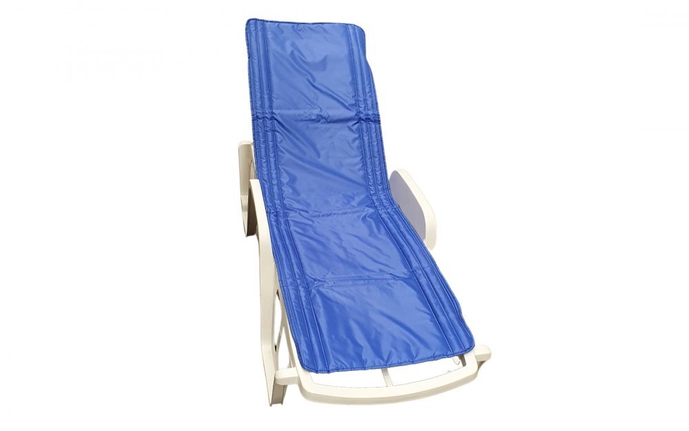 Somnart Saltea cu interior de vatelina 60x190x1 cm pentru sezlong cu husa impermeabila bleumarin