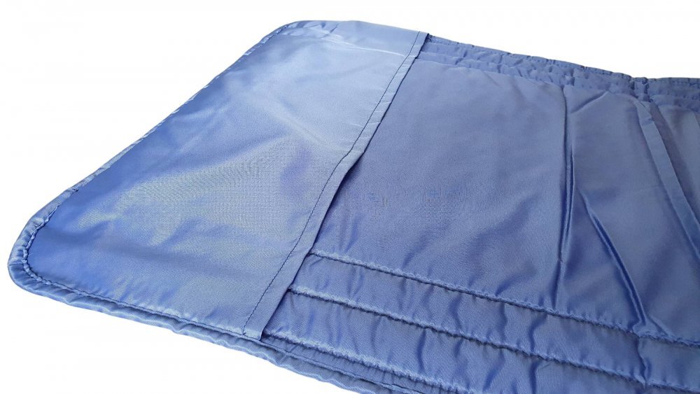 Somnart Saltea cu interior de vatelina 60x190x1 cm pentru sezlong cu husa impermeabila bleumarin