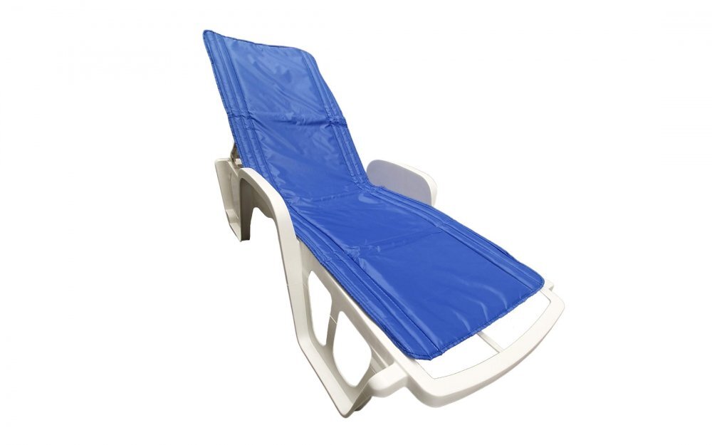 Somnart Saltea cu interior de vatelina 60x190x1 cm pentru sezlong cu husa impermeabila bleumarin