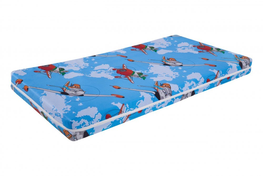 Somnart Saltea cu memorie Memory 60x120x10 cm husa impermeabila model aviator