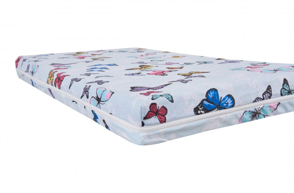 Somnart Saltea cu memorie Memory 60x120x10 cm husa impermeabila model fluturi