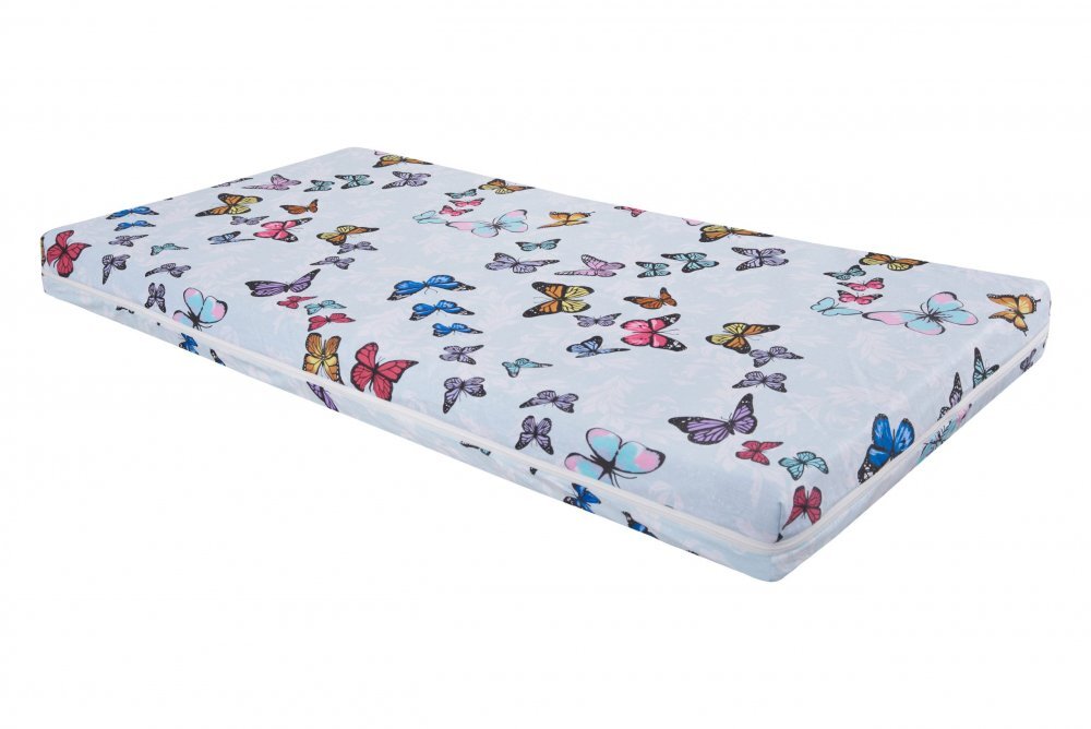 Somnart Saltea cu memorie Memory 60x120x10 cm husa impermeabila model fluturi