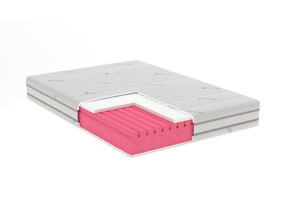 Somnart Saltea cu memorie Memory Tencel 90x200x26 cm 7 zone cu aerisiere 3D Airmesh