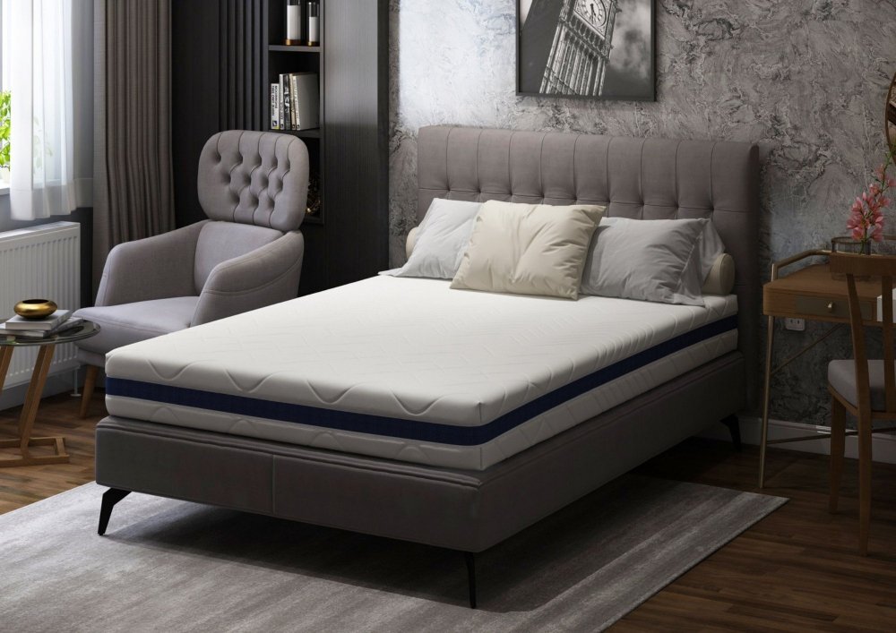 Somnart Saltea cu memorie Optimax Memory 150x200x18cm husa 3D detasabila si lavabila