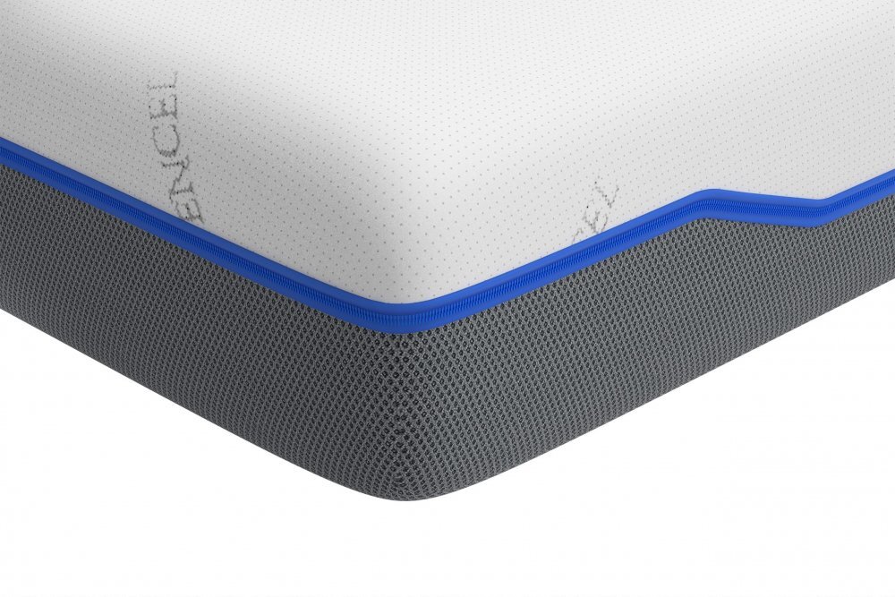 Somnart Saltea cu memorie si arcuri individuale Domine Tencel Ultra Pocket Multilayer 140x190x24 cm cu husa detasabila si fermitate medie