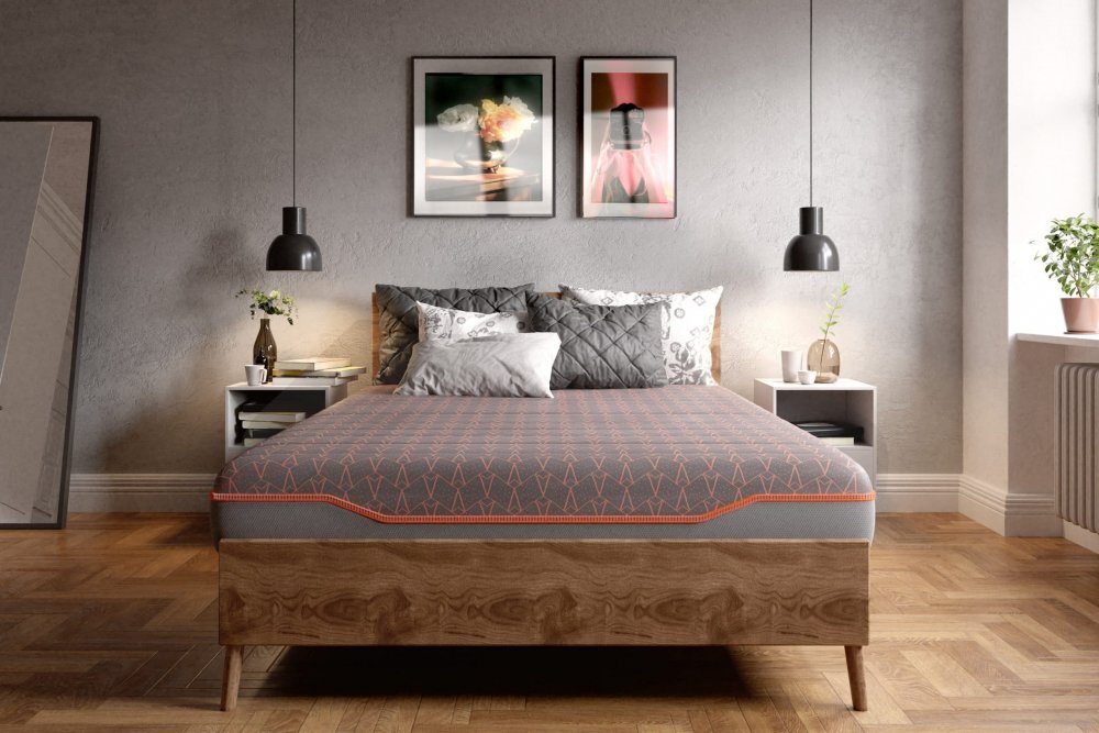 Somnart Saltea cu memorie si arcuri individuale Supreme Pocket Multilayer 140x190x24 cm husa detasabila