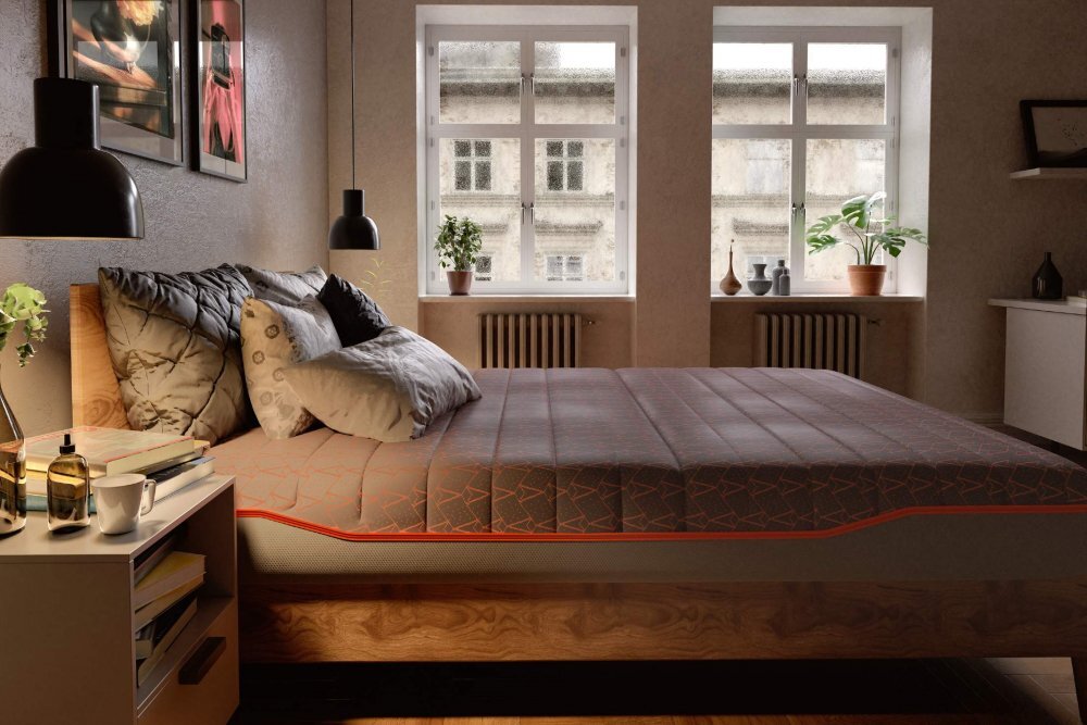 Somnart Saltea cu memorie si arcuri individuale Supreme Pocket Multilayer 140x190x24 cm husa detasabila