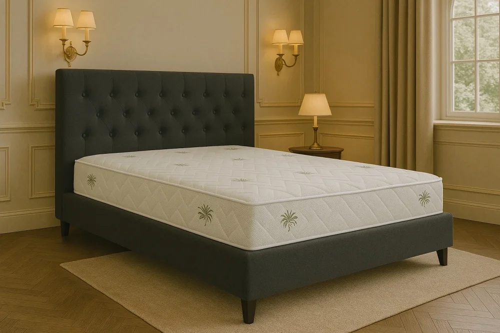 Somnart Saltea cu spuma poliuretanica Aloe Vera 90 x 200 x 20 cm fermitate medie