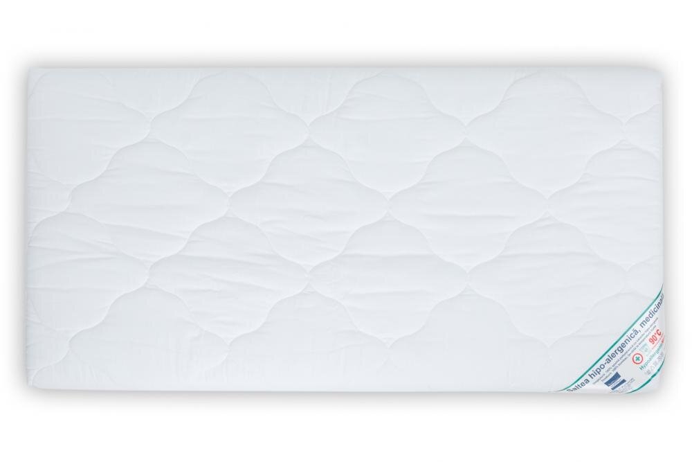 Somnart Saltea cu spuma poliuretanica HypoallergenicMed 140x70x10 cm ortopedica husa detasabila fermitate medie