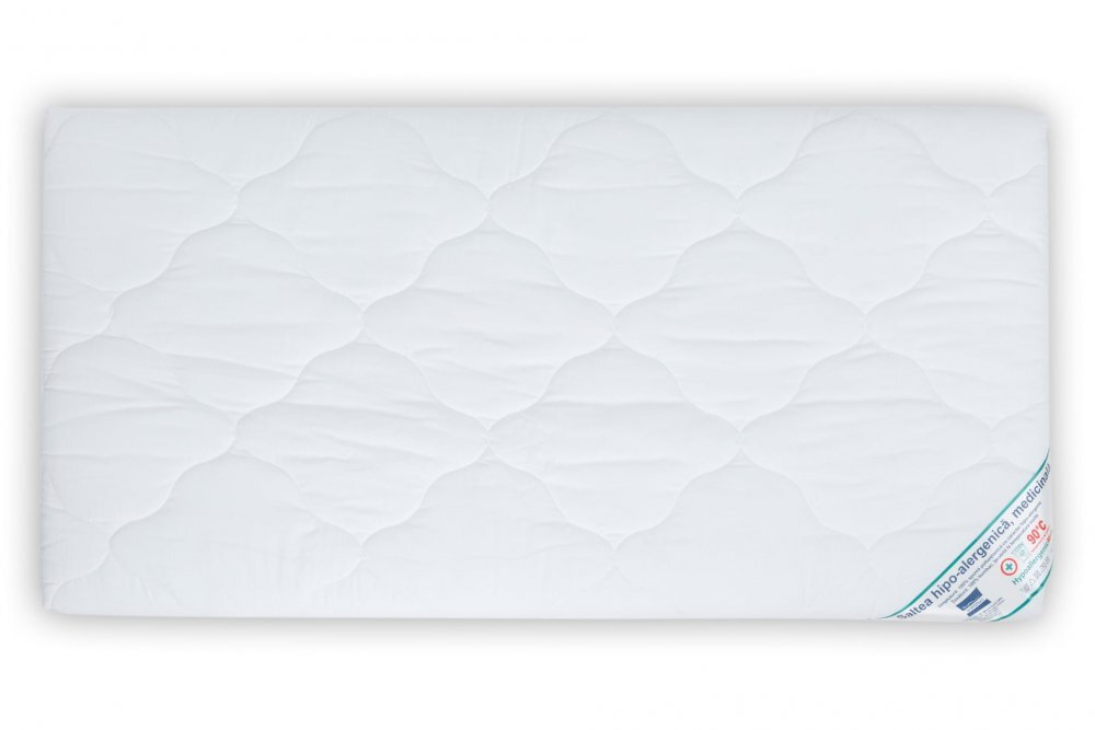 Somnart Saltea cu spuma poliuretanica Hypoallergenicmed 80x160x10 cm husa din bumbac