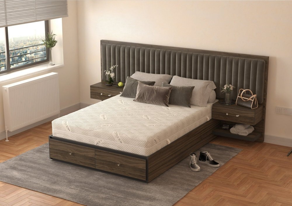 Somnart Saltea cu spuma poliuretanica Somnexpert Silver forte 180x200x20 cm ortopedica