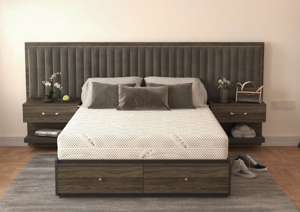 Somnart Saltea cu spuma poliuretanica Somnexpert Silver forte 180x200x20 cm ortopedica