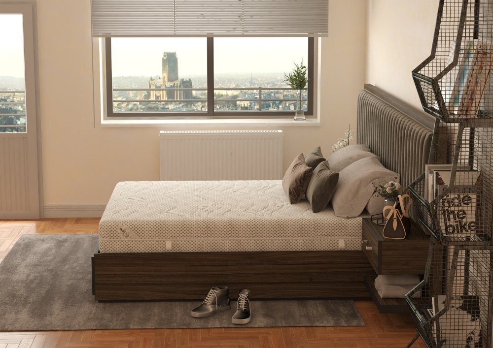 Somnart Saltea cu spuma poliuretanica Somnexpert Silver forte 180x200x20 cm ortopedica
