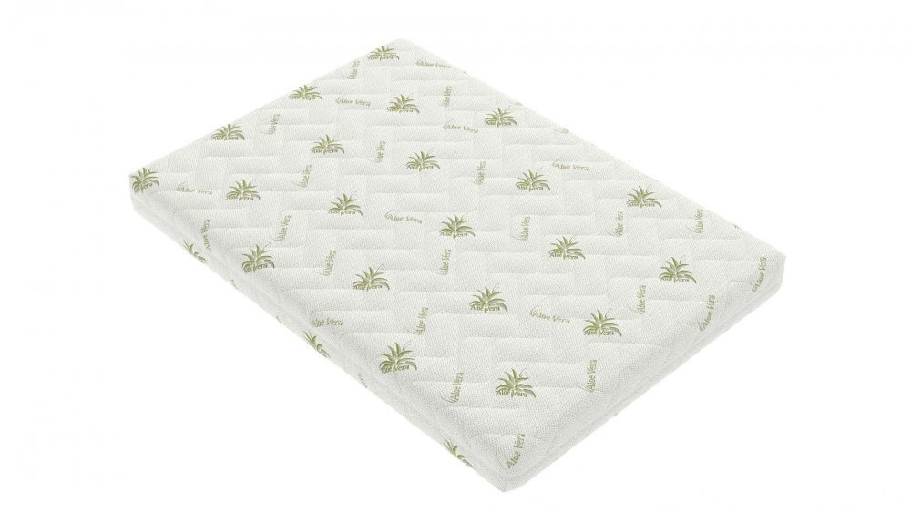 Somnart Saltea din spuma poliuretanica Confort 4Family Aloe Vera 160 x 200 x 14 cm cu husa detasabila